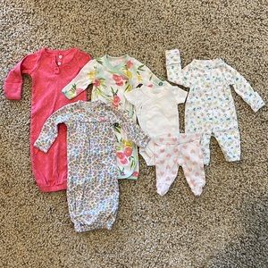 ⭐️ Preemie Baby Cloths - 6 piece bundle